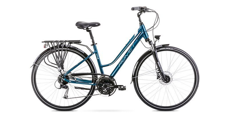 Фотографія Велосипед ROMET Gazela 6 28" (2021) 2021 blue